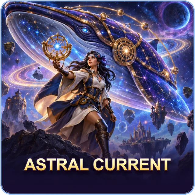 Starwhale Voyager: Astral Current — original game artwork
