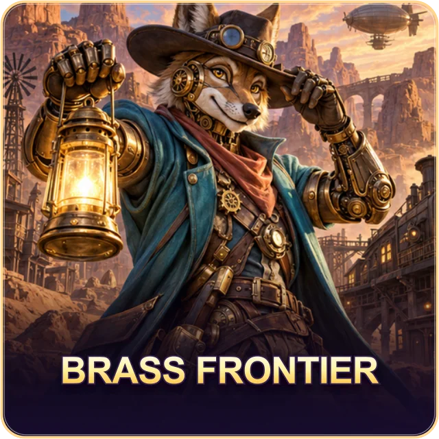 Brass Frontier — original game artwork