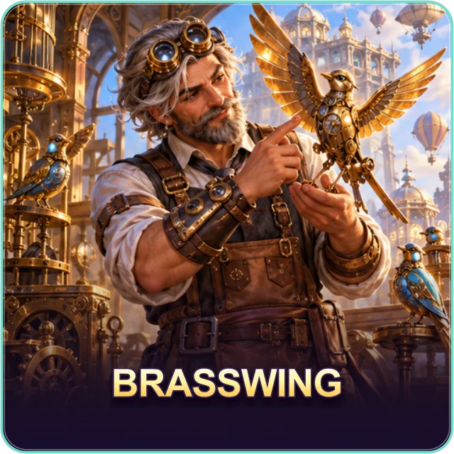 Clockwork Aviary: Brasswing — original game artwork