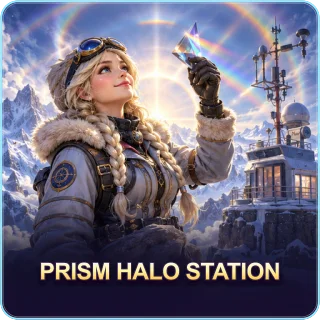Prism Halo Station — Refraction Split
