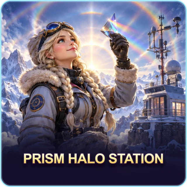 Prism Halo Station — original game artwork
