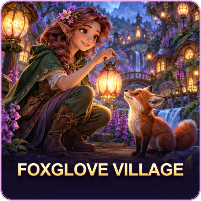 Foxglove Village — original game artwork