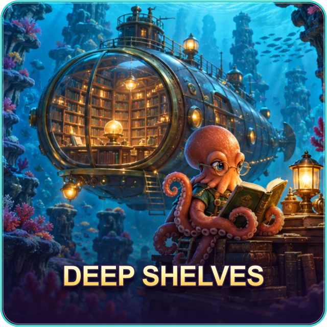 Deep Shelves — original game artwork
