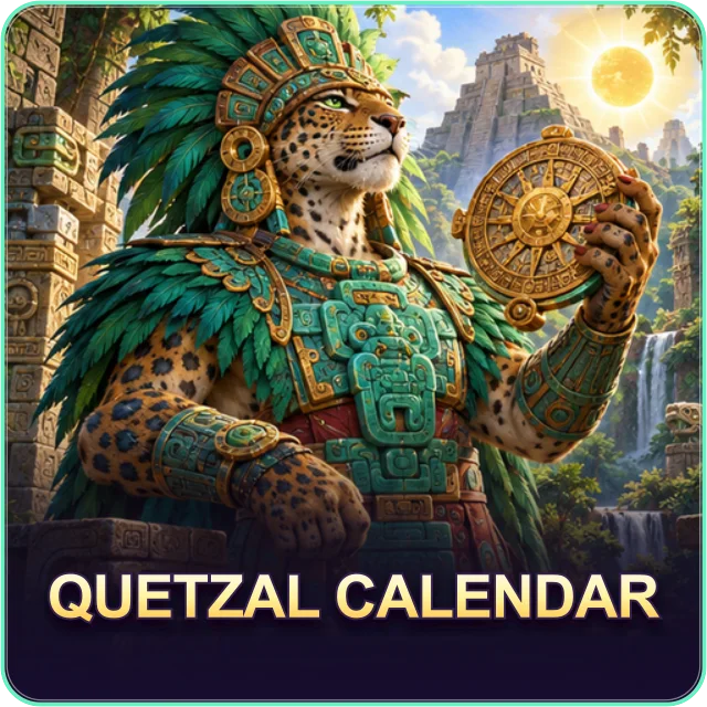 Quetzal Calendar — original game artwork